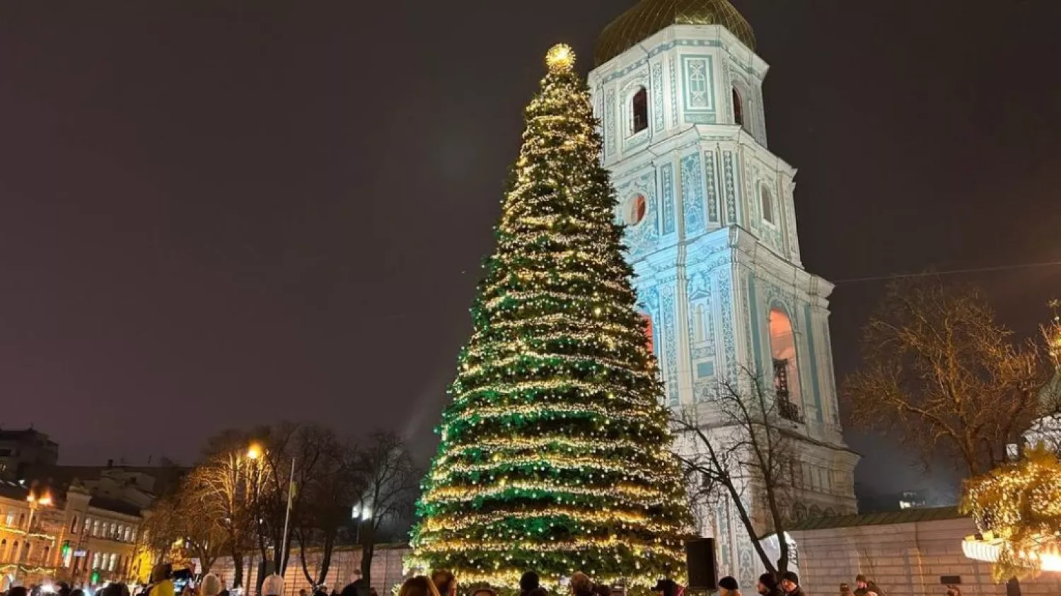 Ялинка у Києві. Фото: Київ24