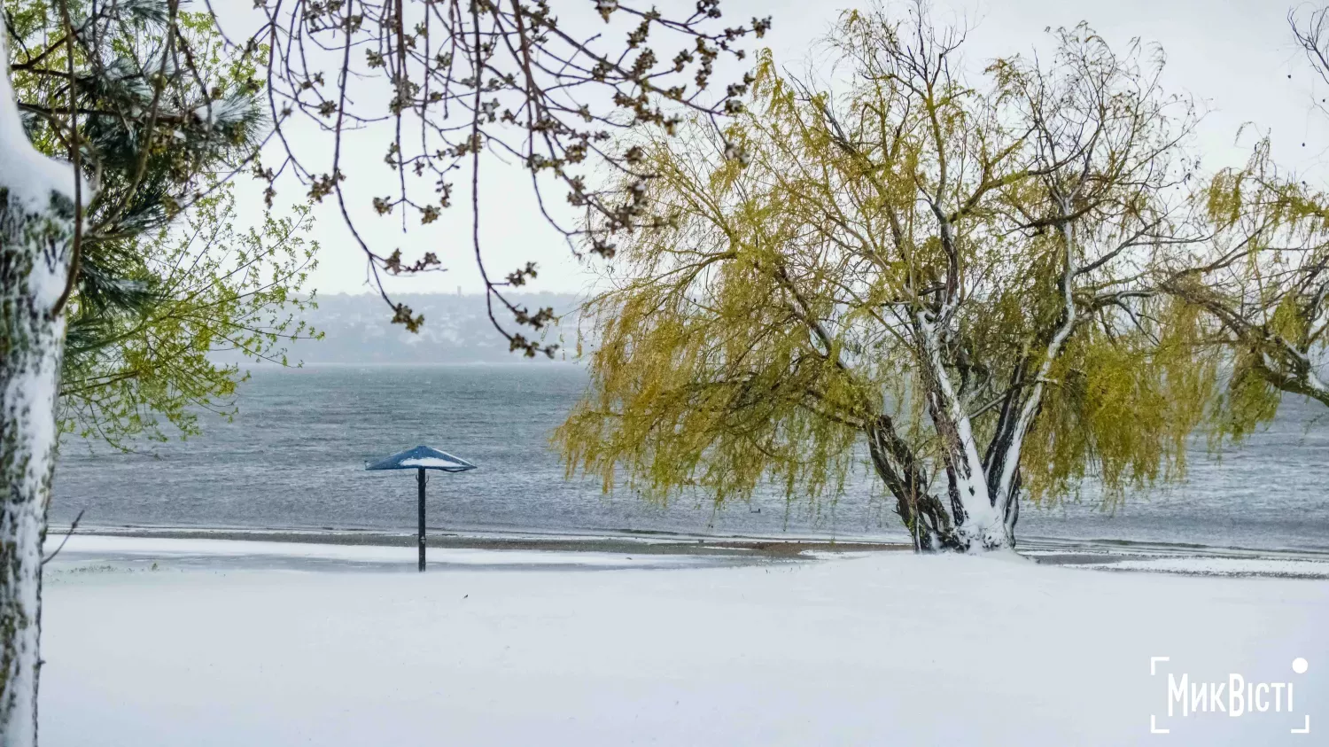 Засніжений Миколаїв, архівне фото: НикВести