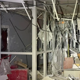 Наслідки обстрілу Одещини. Фото: ДСНС