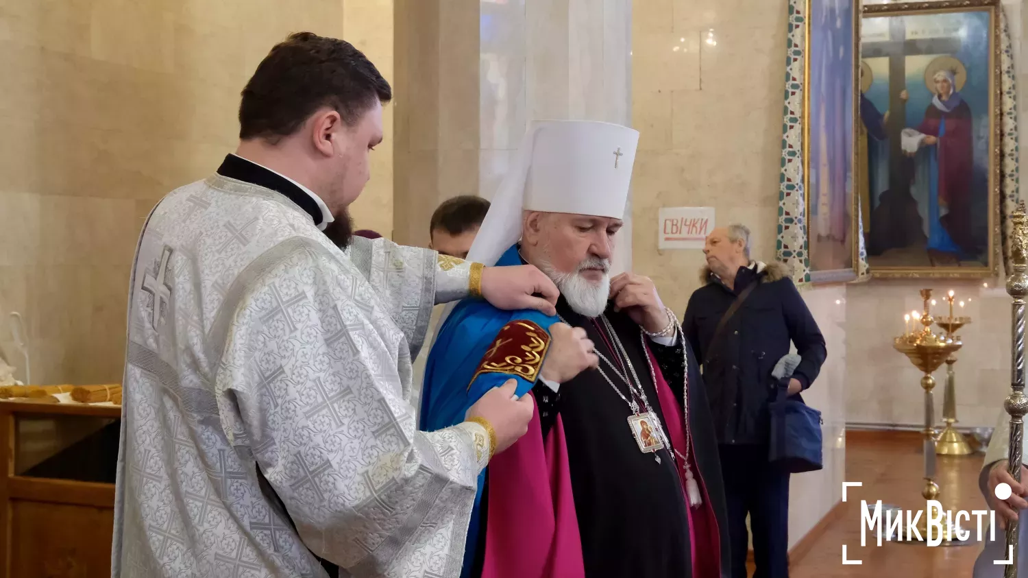 Урочиста меса до Святвечора в костелі Святого Йосифа 24 грудня. Фото: МикВісті