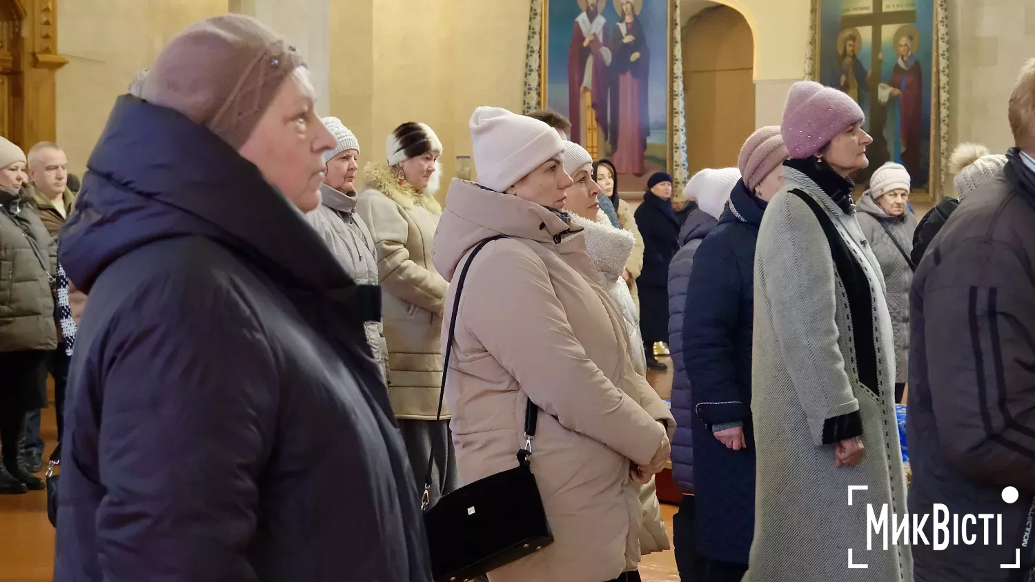 Урочиста меса до Святвечора в костелі Святого Йосифа 24 грудня. Фото: МикВісті