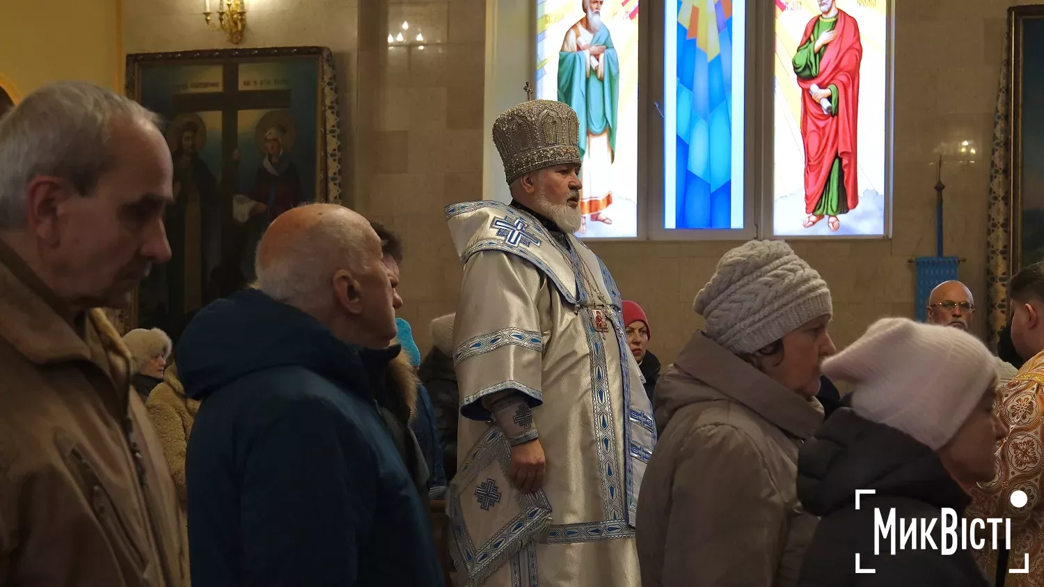 Урочиста меса до Святвечора в костелі Святого Йосифа 24 грудня. Фото: МикВісті