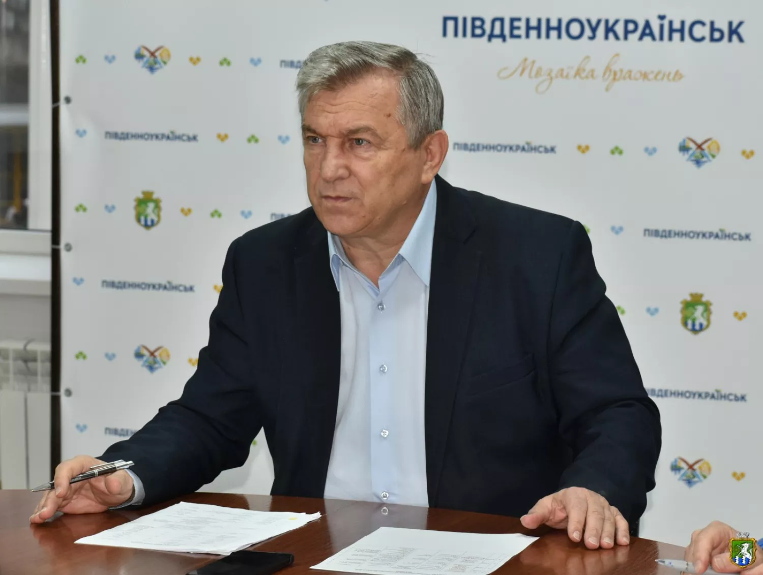 Мер Південноукраїнська Валерій Онуфрієнко просить ОВА запровадити військову адміністрацію. Фото: yu.mk.ua