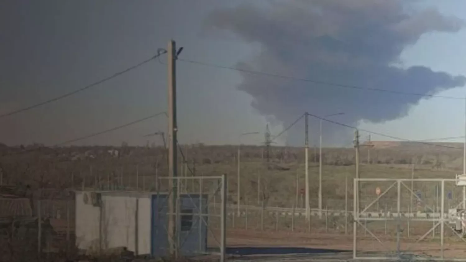 Наслідки атаки на Новошахтинський завод нафтопродуктів у Ростовській області. Фото: Генеральний штаб ЗСУ