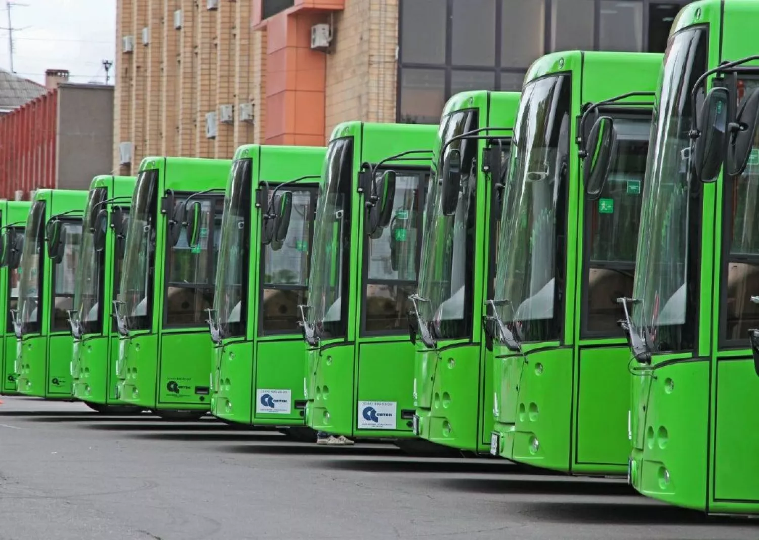 Зелені автобуси №91. Фото: КП «Миколаївпастранс»