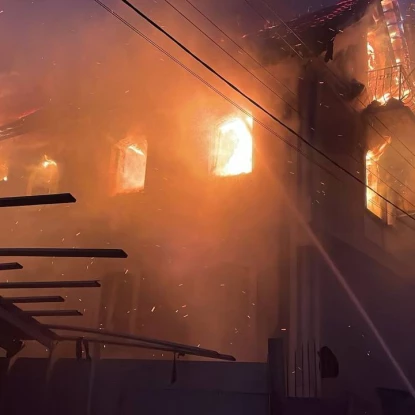 Наслідки російської атаки на Київ, 27 грудня 2025 року. Фото: ДСНС