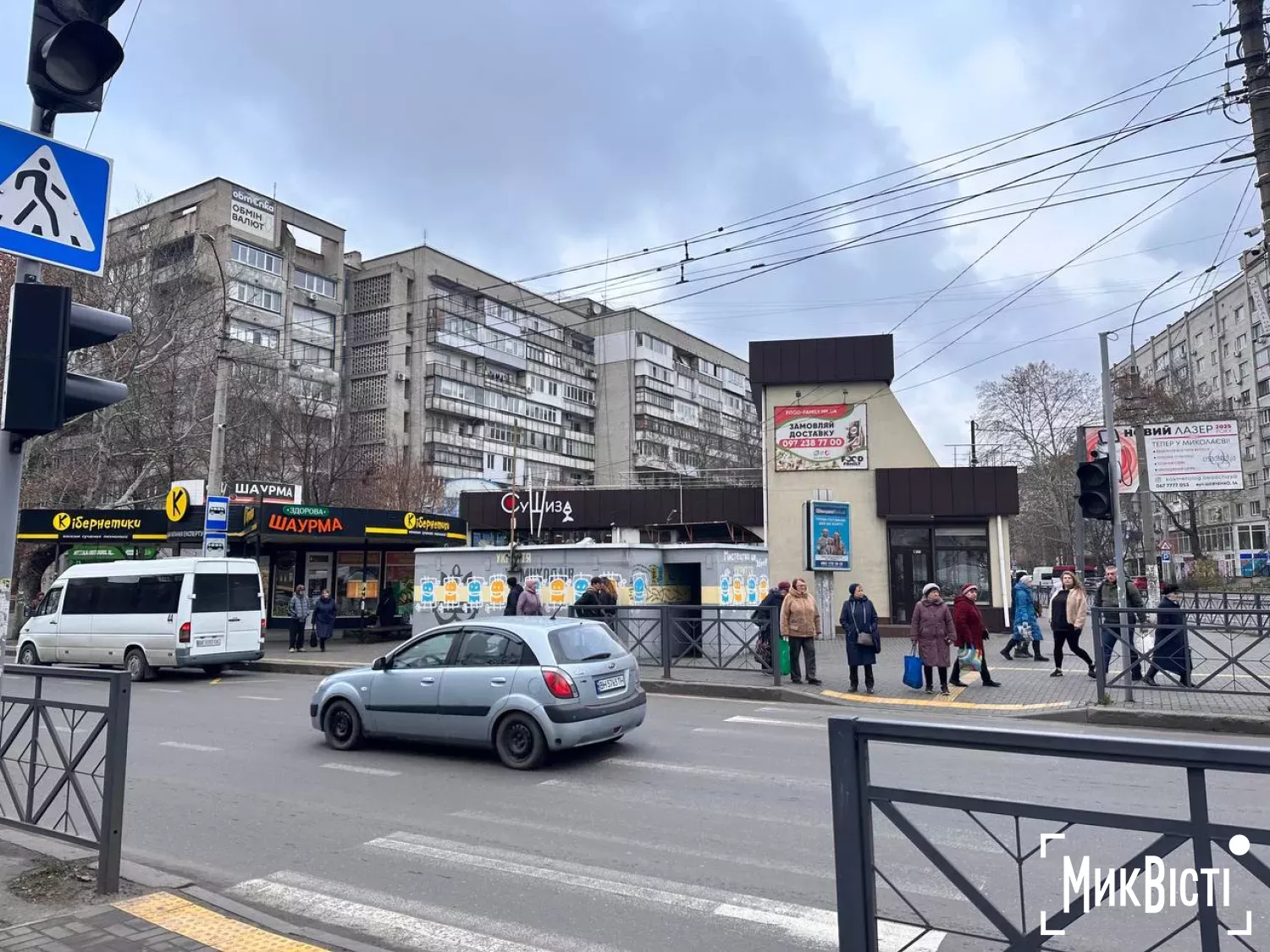 Мобільне укриття на вулиці 3-я Слобідська у Миколаєві. Фото: МикВісті