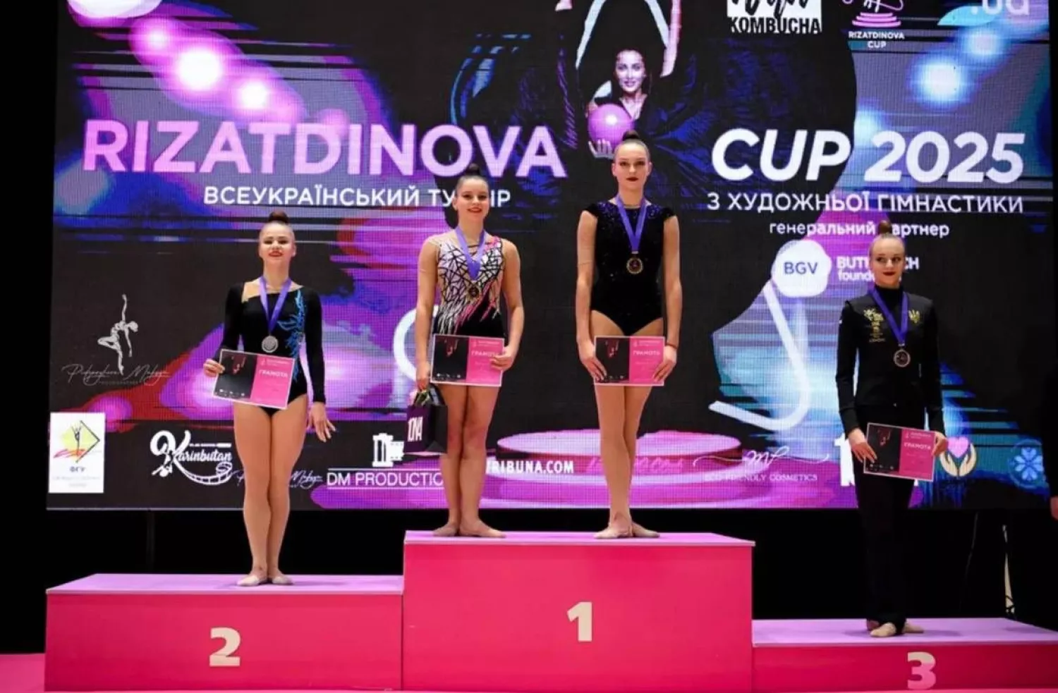 Миколаївські гімнастки на всеукраїнському турнірі «Rizatdinova Cup 2025»