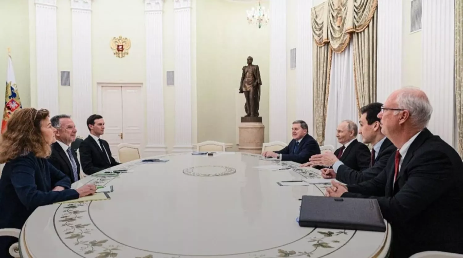 Переговори США та Росії у Кремлі, 2 грудня. Фото: ТАСС