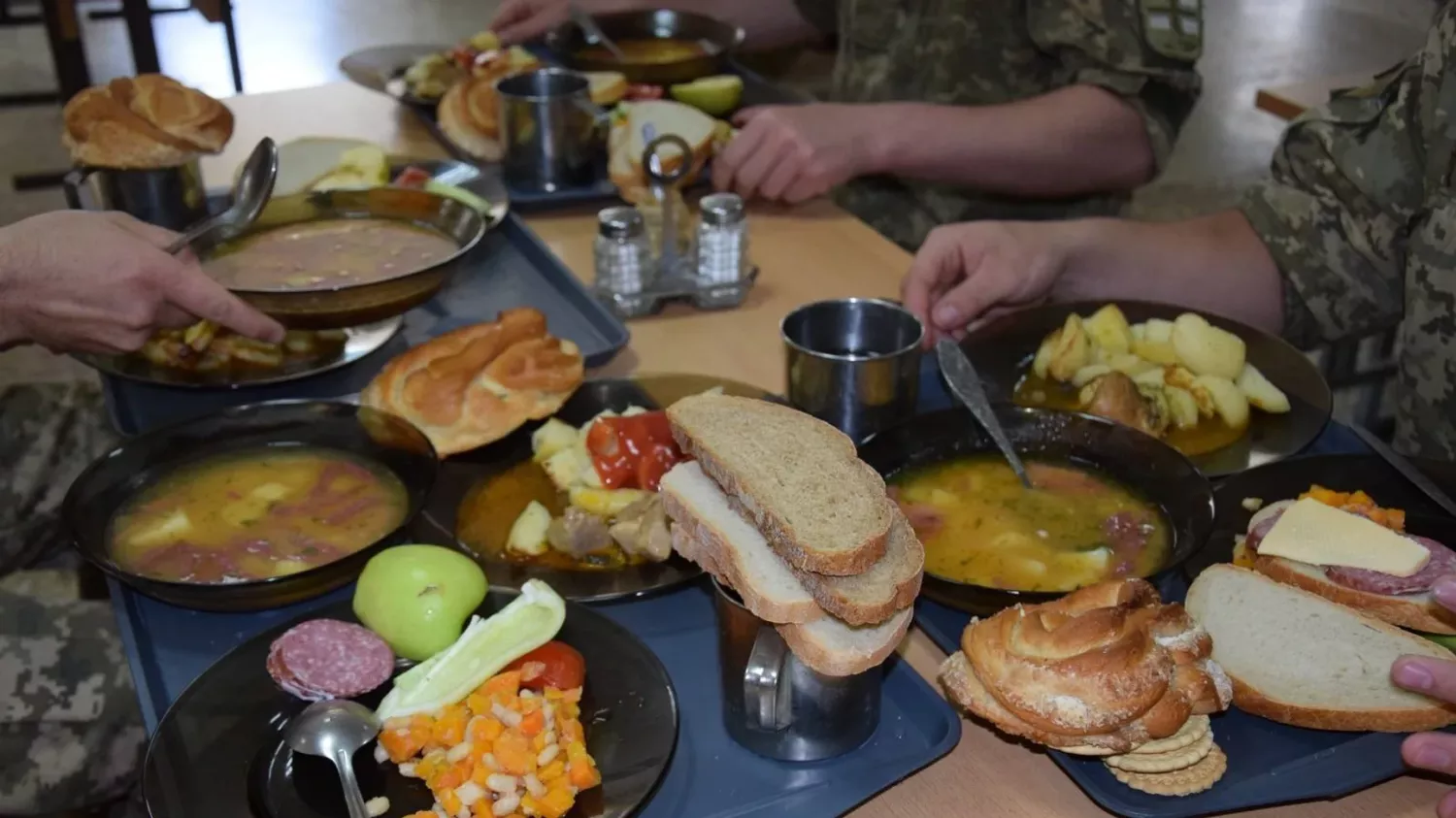 Харчування військових. Ілюстративне фото: Генеральний штаб ЗСУ / General Staff of the Armed Forces of Ukraine