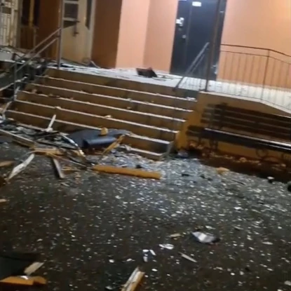 Наслідки обстрілу Одеси 31 грудня 2025 року. Фото: Одеська МВА