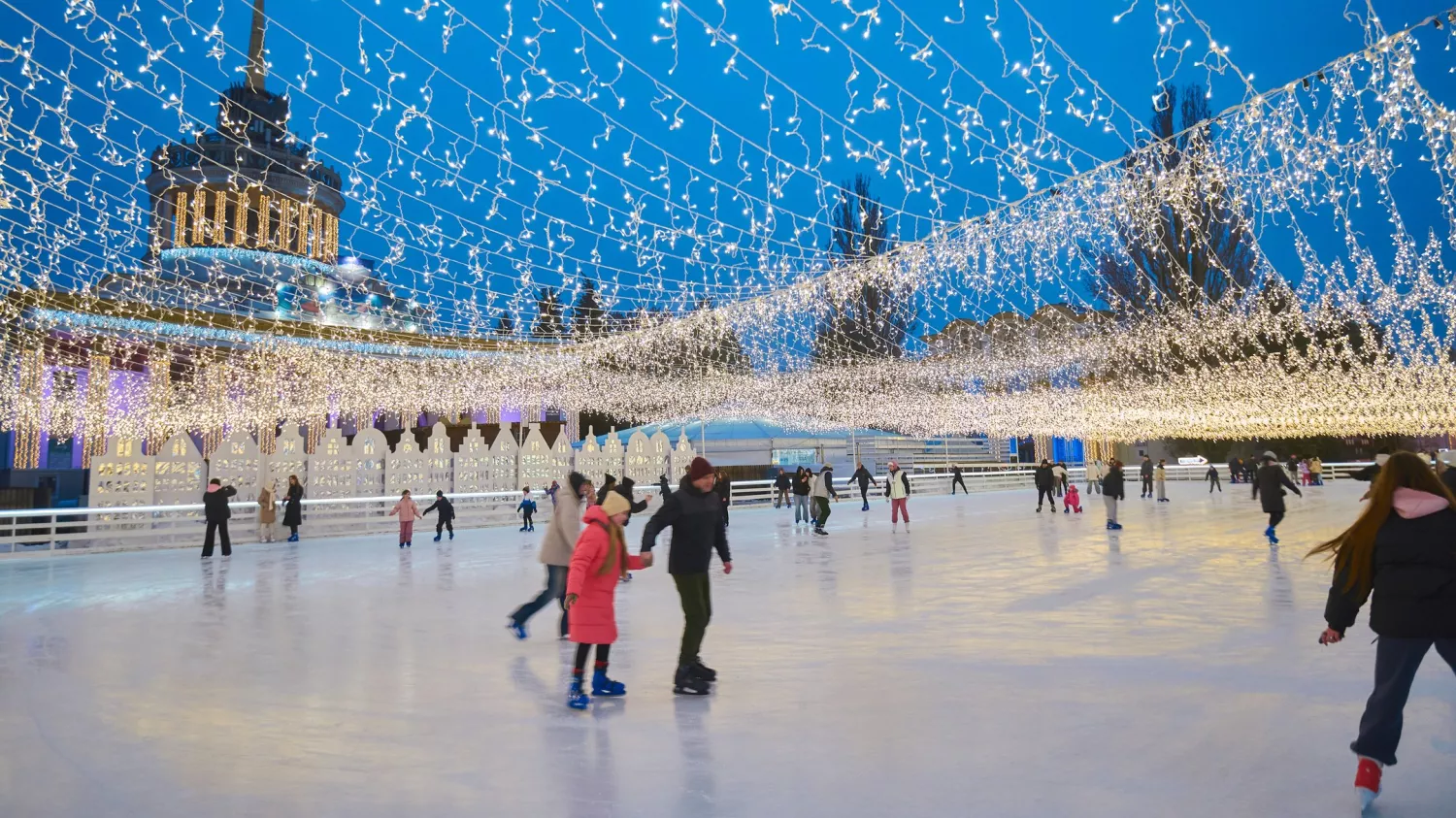 «Зимова країна» у столичному ВДНГ. Фото: ВДНГ