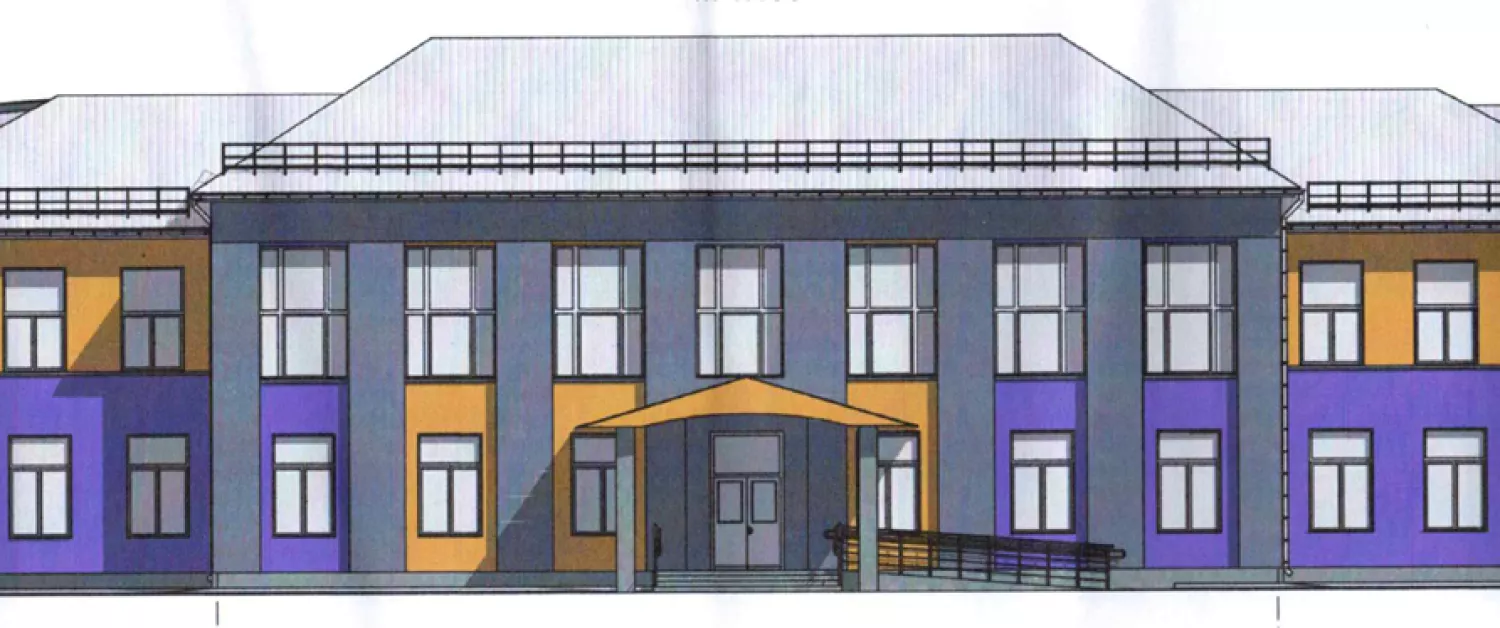 Робочий проект капітального ремонту ліцею. Фото з системи DREAM