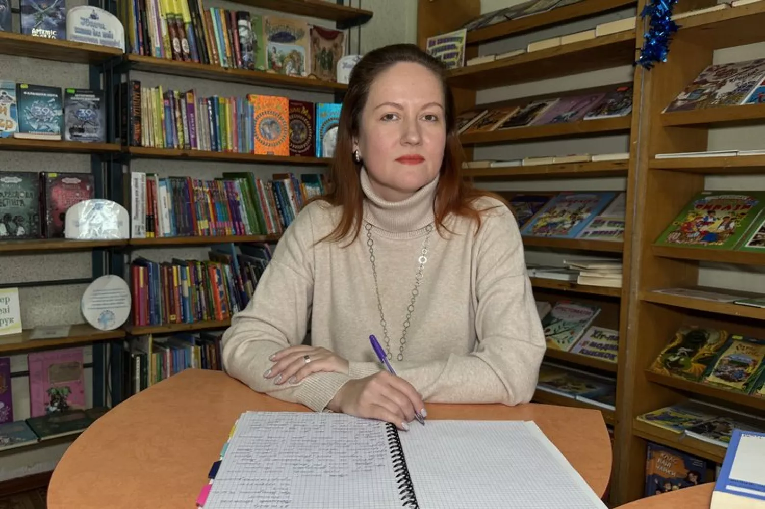 Анжеліка Войлокова написала Радіодиктант з однією помилкою. Фото: Суспільне Миколаїв