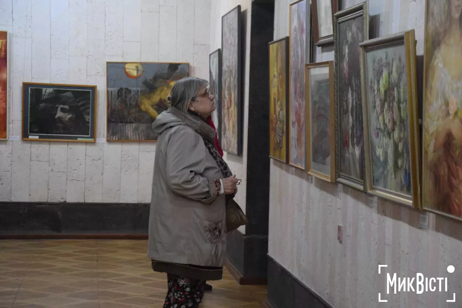 У Миколаєві відкрили виставку до 55-річчя обласної Спілки художників України. Фото: «НикВести»