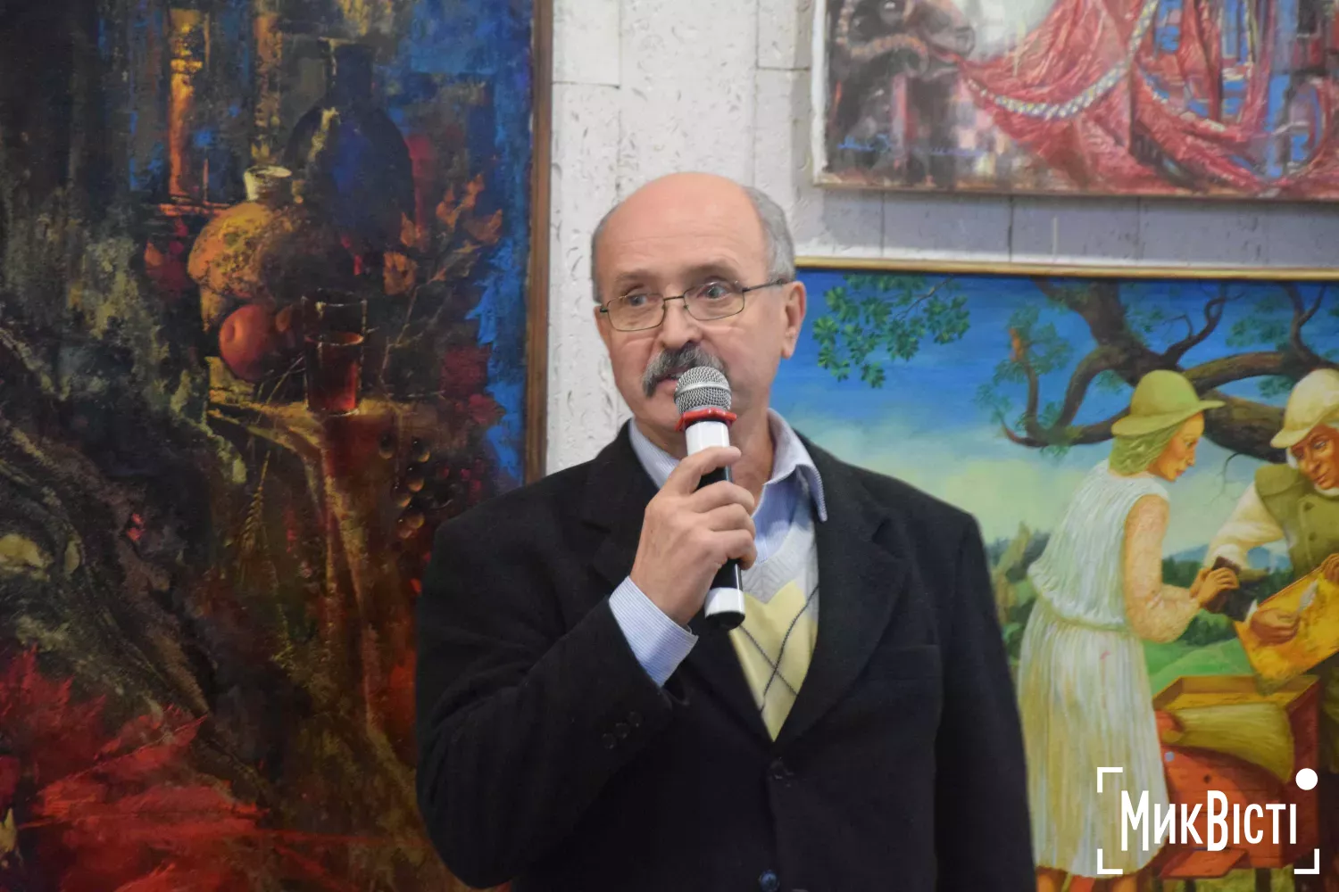 У Миколаєві відкрили виставку до 55-річчя обласної Спілки художників України. Фото: «НикВести»