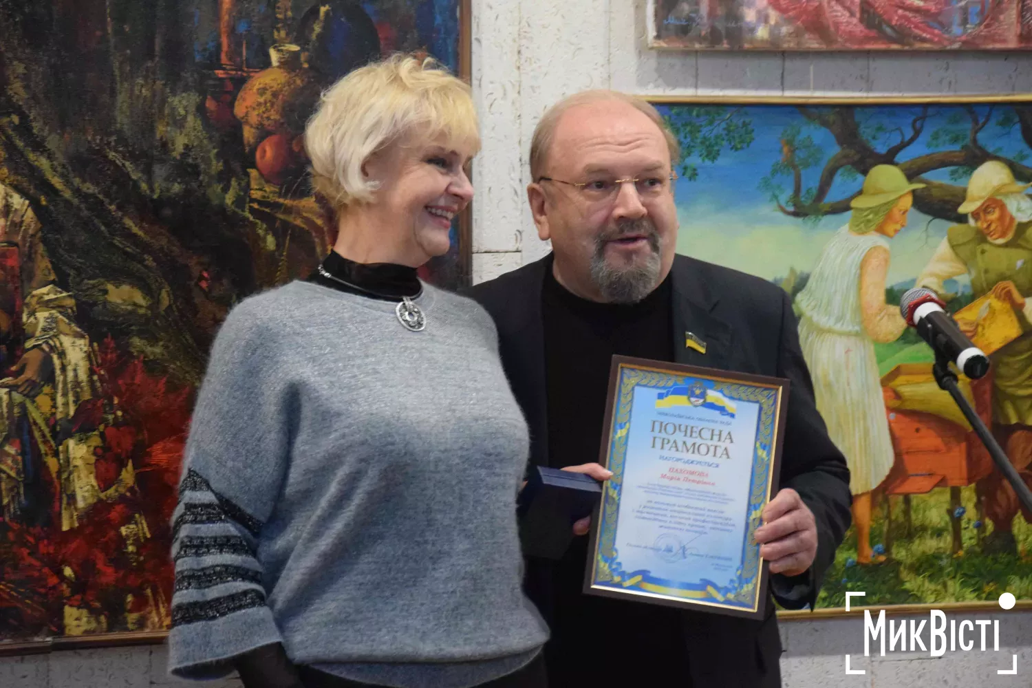 У Миколаєві відкрили виставку до 55-річчя обласної Спілки художників України. Фото: «НикВести»