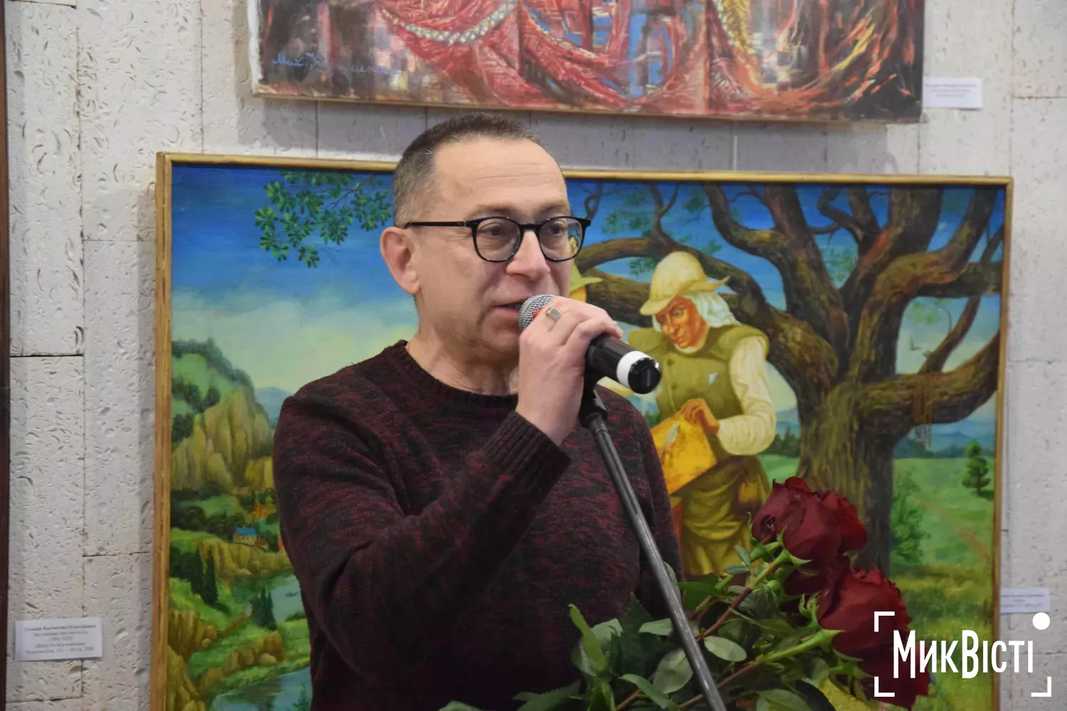 У Миколаєві відкрили виставку до 55-річчя обласної Спілки художників України. Фото: «НикВести»