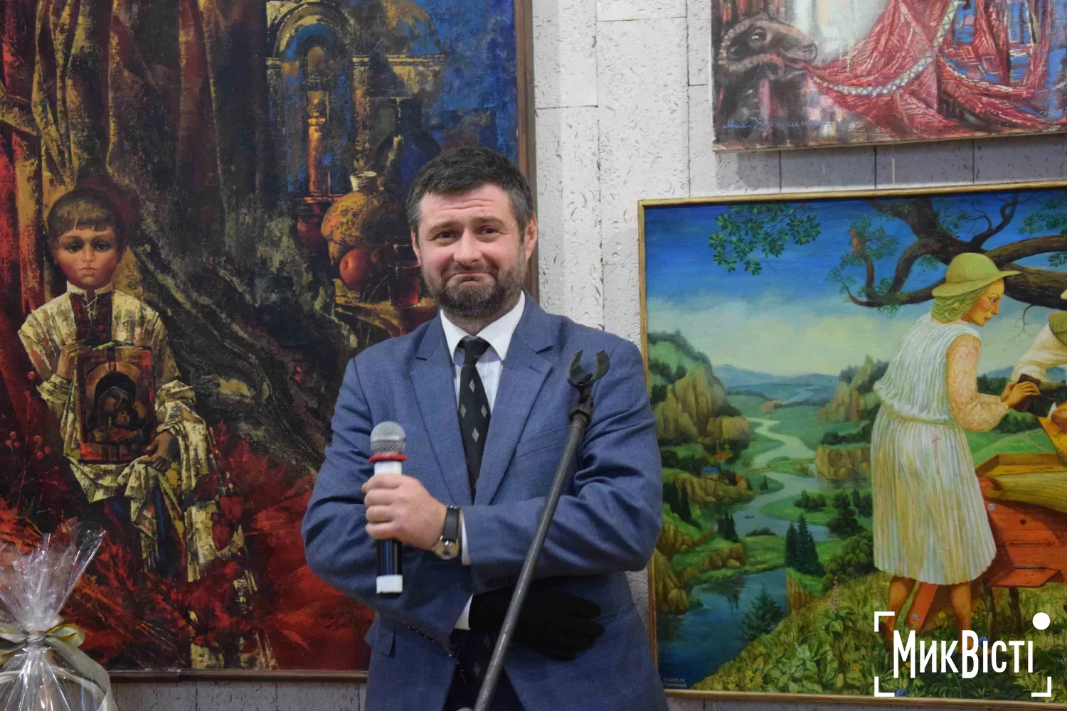 У Миколаєві відкрили виставку до 55-річчя обласної Спілки художників України. Фото: «НикВести»