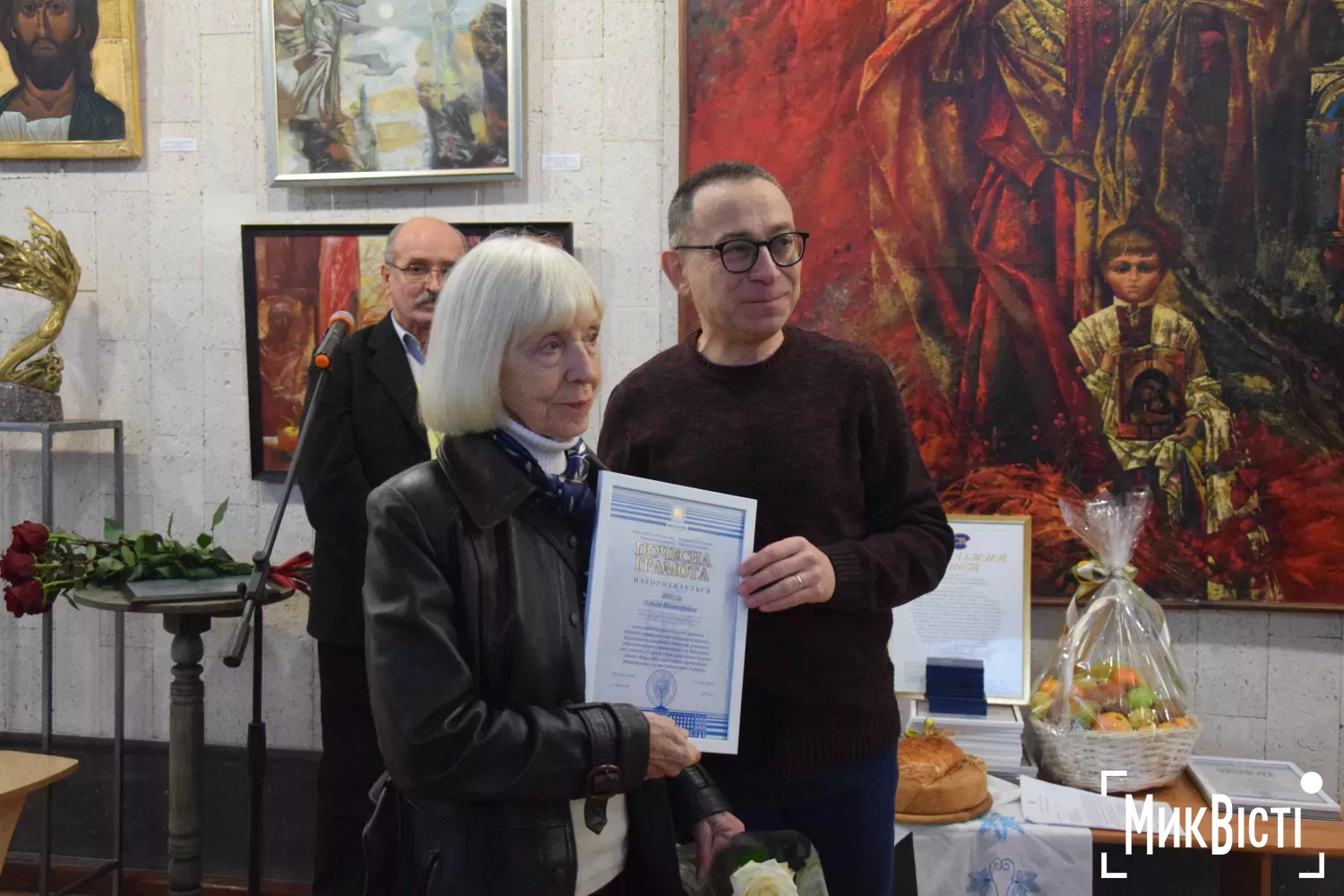 У Миколаєві відкрили виставку до 55-річчя обласної Спілки художників України. Фото: «НикВести»