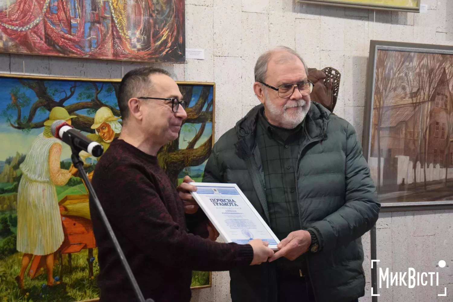 У Миколаєві відкрили виставку до 55-річчя обласної Спілки художників України. Фото: «НикВести»