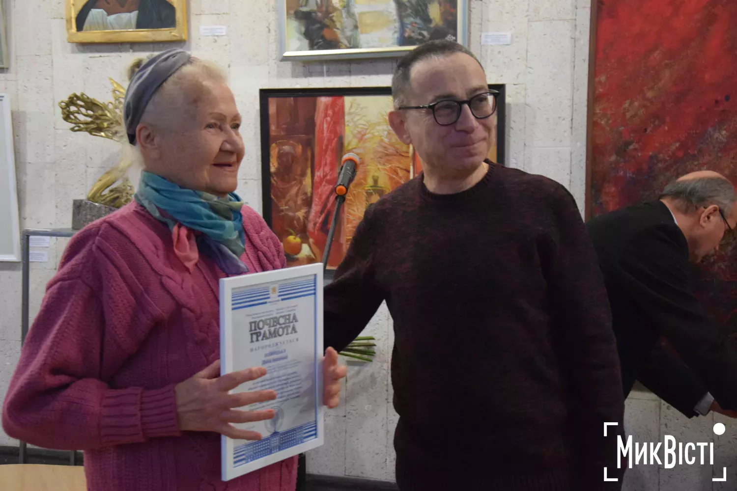 У Миколаєві відкрили виставку до 55-річчя обласної Спілки художників України. Фото: «НикВести»