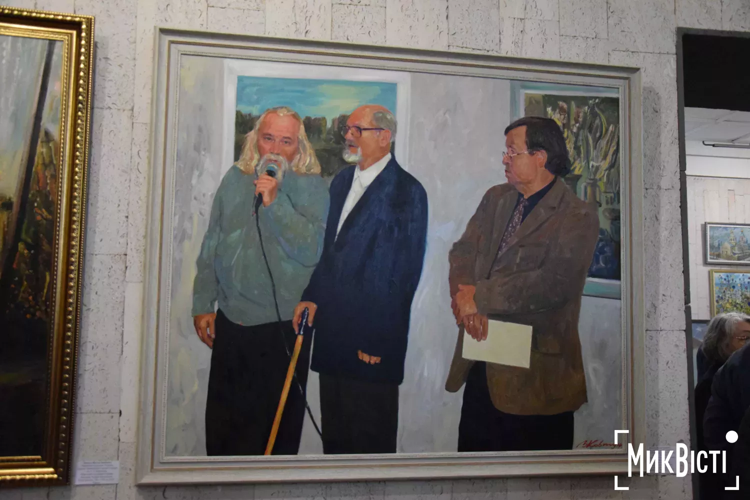 У Миколаєві відкрили виставку до 55-річчя обласної Спілки художників України. Фото: «НикВести»