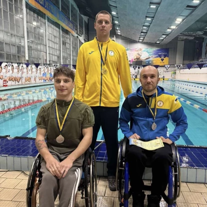 Пара плавці з Миколаєва стали чемпіонами України. Фото: Миколаївська міськрада