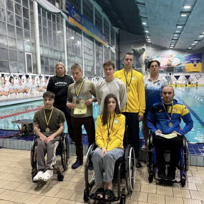 Пара плавці з Миколаєва стали чемпіонами України. Фото: Миколаївська міськрада