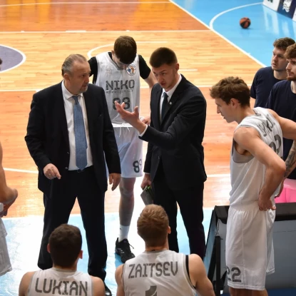 «Ніко-Баскет» поступився «Харківським Соколам» у матчі Суперліги. Фото: Федерація баскетболу України