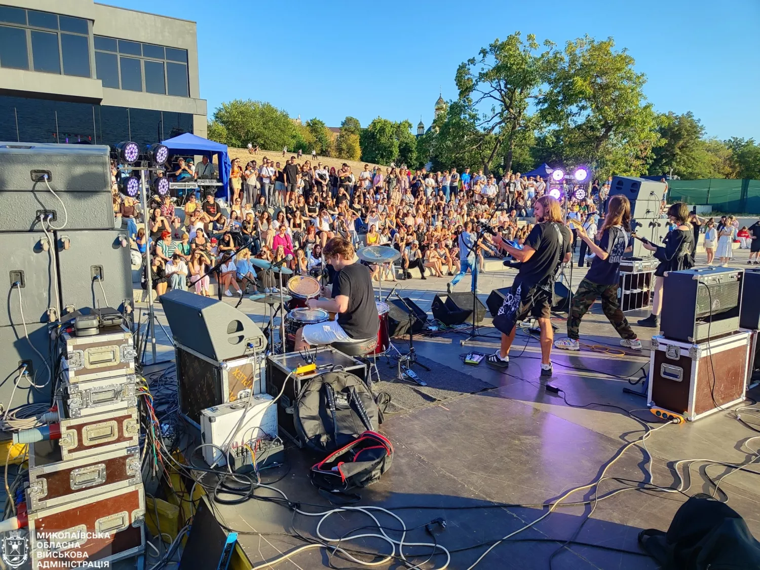 Концерт до Дня молоді, 13 серпня 2025р., фото: Миколаївська ОВА