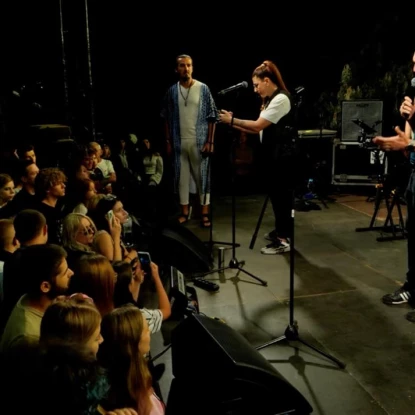 Музичний фестиваль у Миколаєві, вересень 2025, скриншот з сюжету ТРК МАРТ