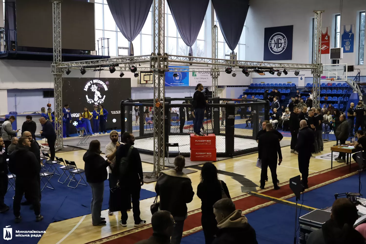 У Миколаєві пройшов турнір з єдиноборств «Дорогу нескореним VI». Фото: Миколаївська міська рада