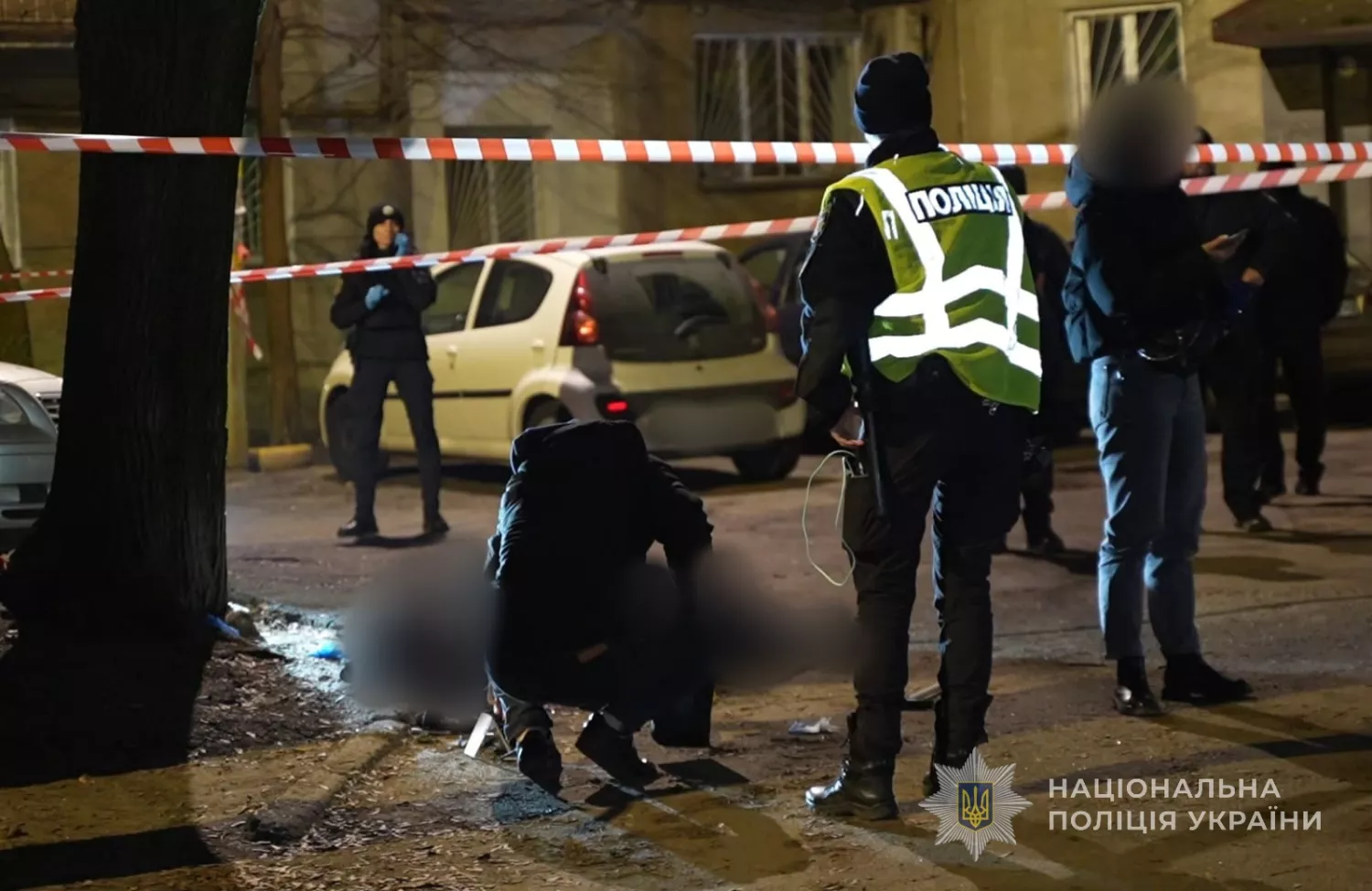 На Фонтанській дорозі в Одесі застрелили чоловіка. Фото: Нацполіція