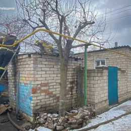 Пожежа на Миколаївщині, фото: ДСНС