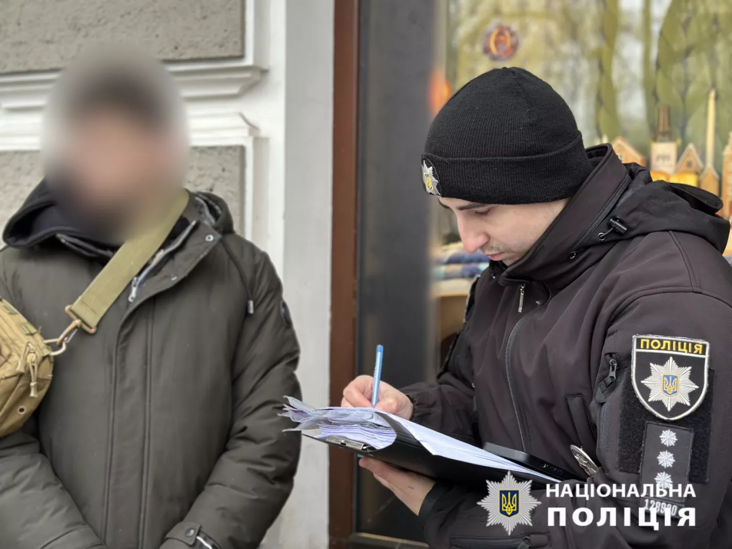 В Одесі затримали військовослужбовця ТЦК за зловживання впливом, фото: Нацполіція Одещини