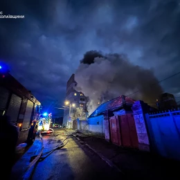 Пожежа на Миколаївщині 5 лютого, фото: ДСНС