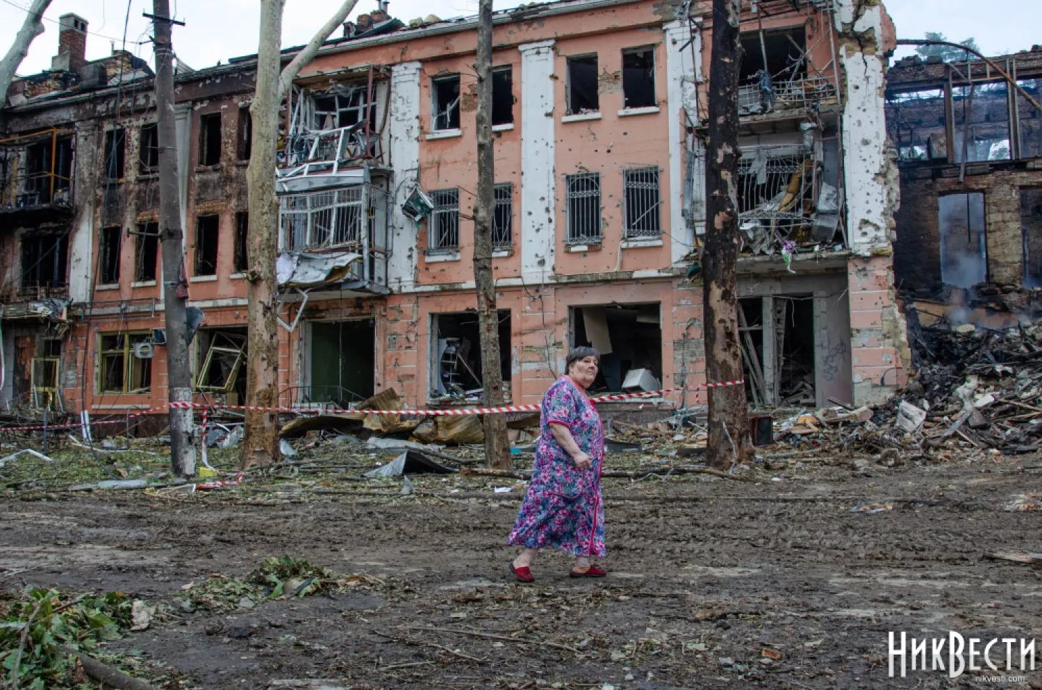 Росія влучила у будинок у центрі Миколаєва. Архівне фото: «НикВести»