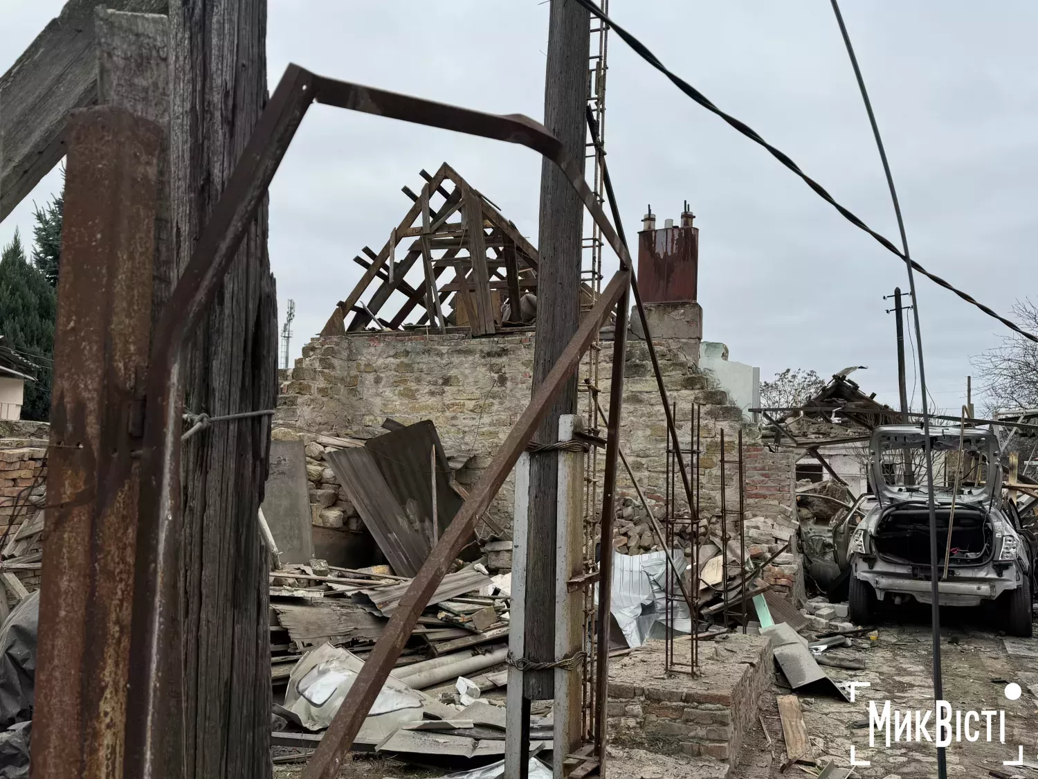 Наслідки обстрілу Миколаєва, архівне фото: «НикВести»