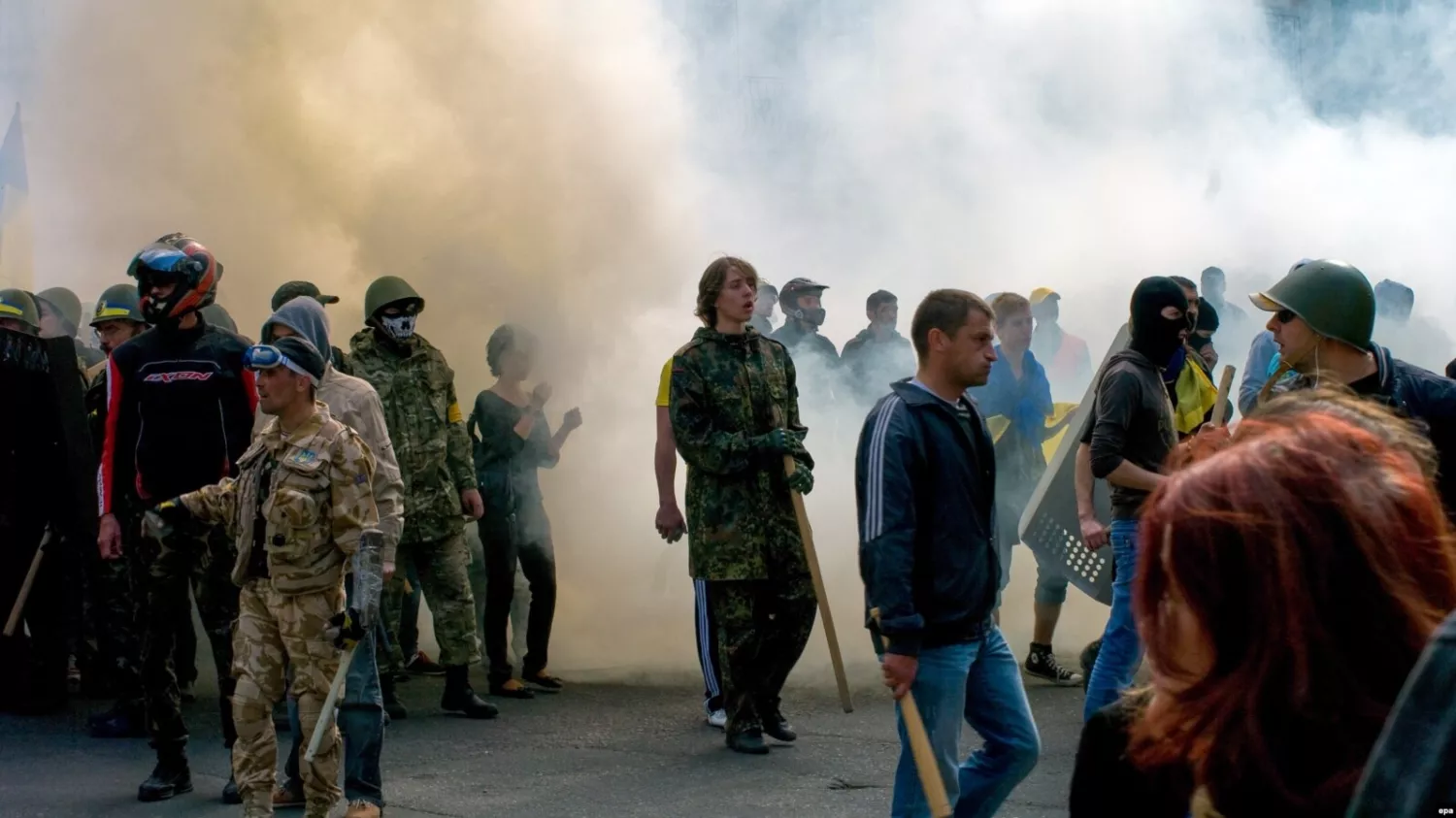 Вулиці Одеси, 2 травня 2014 року. Фото: EPA