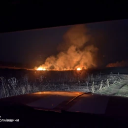 За добу на Миколаївщині сталося 14 пожеж. Фото: ДСНС Миколаївщини