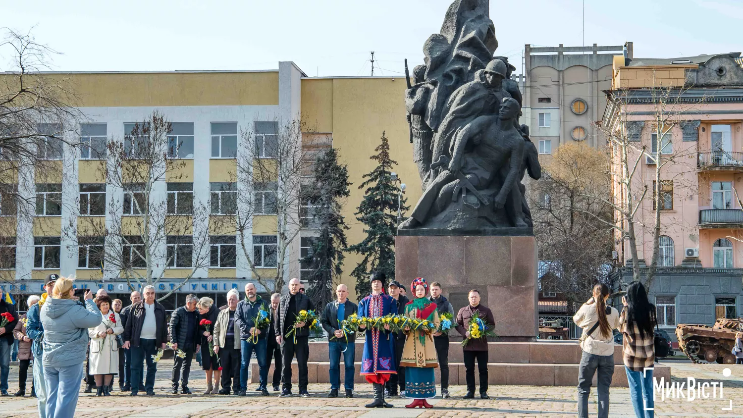 На Миколаївщині відзначили 81-шу річницю звільнення міста від фашистських загарбників. Фото: МикВісті
