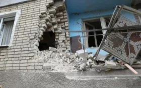 Наслідки попередніх обстрілів Херсонщини, фото: Херсонская ОВА