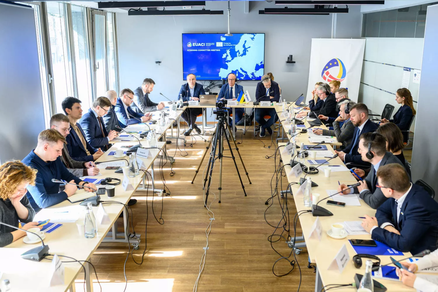 Засідання Наглядової ради Антикорупційної ініціативи Європейського Союзу в Україні, фото: EUACI