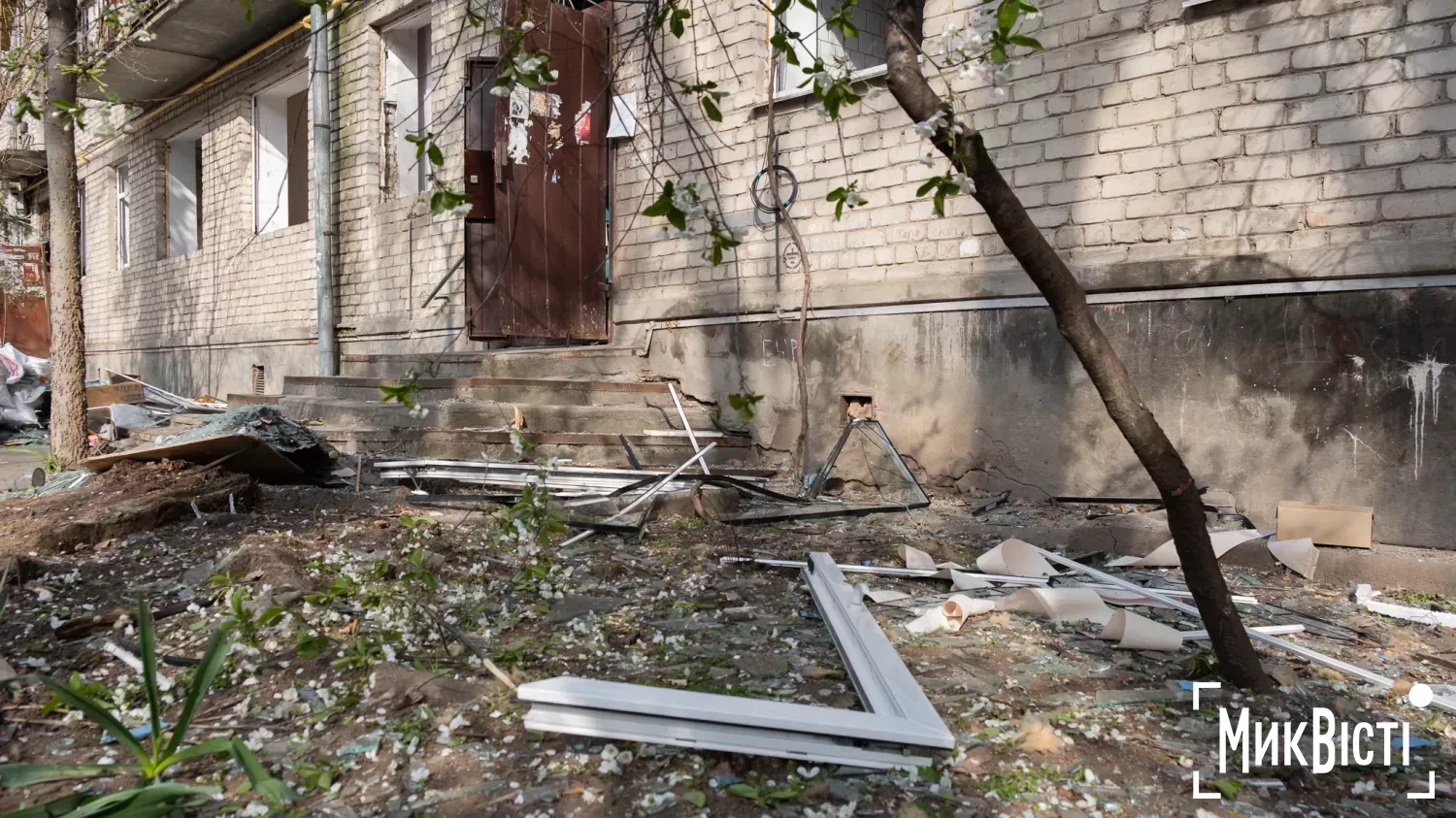 Миколаїв після атаки «Шахедів», фото: «НикВести»