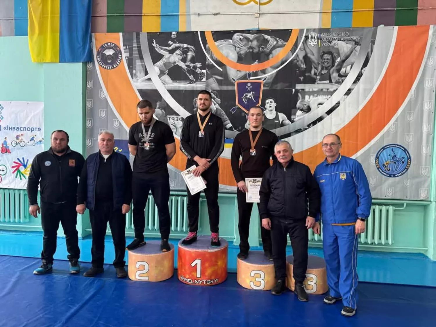 Миколаївські спортсмени на чемпіонаті України з єдиноборств серед людей з порушеннями слуху. Фото: Миколаївська ОВА