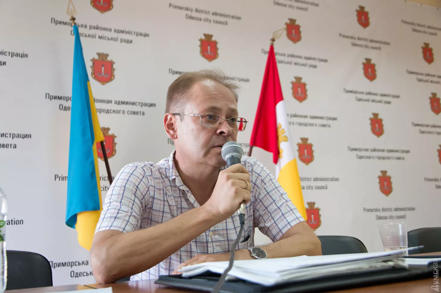 Марат Касімов, якого відсторонили від посади головного архітектора Одеси, оскільки він є фігурантом справи про корупцію. Фото: Думська
