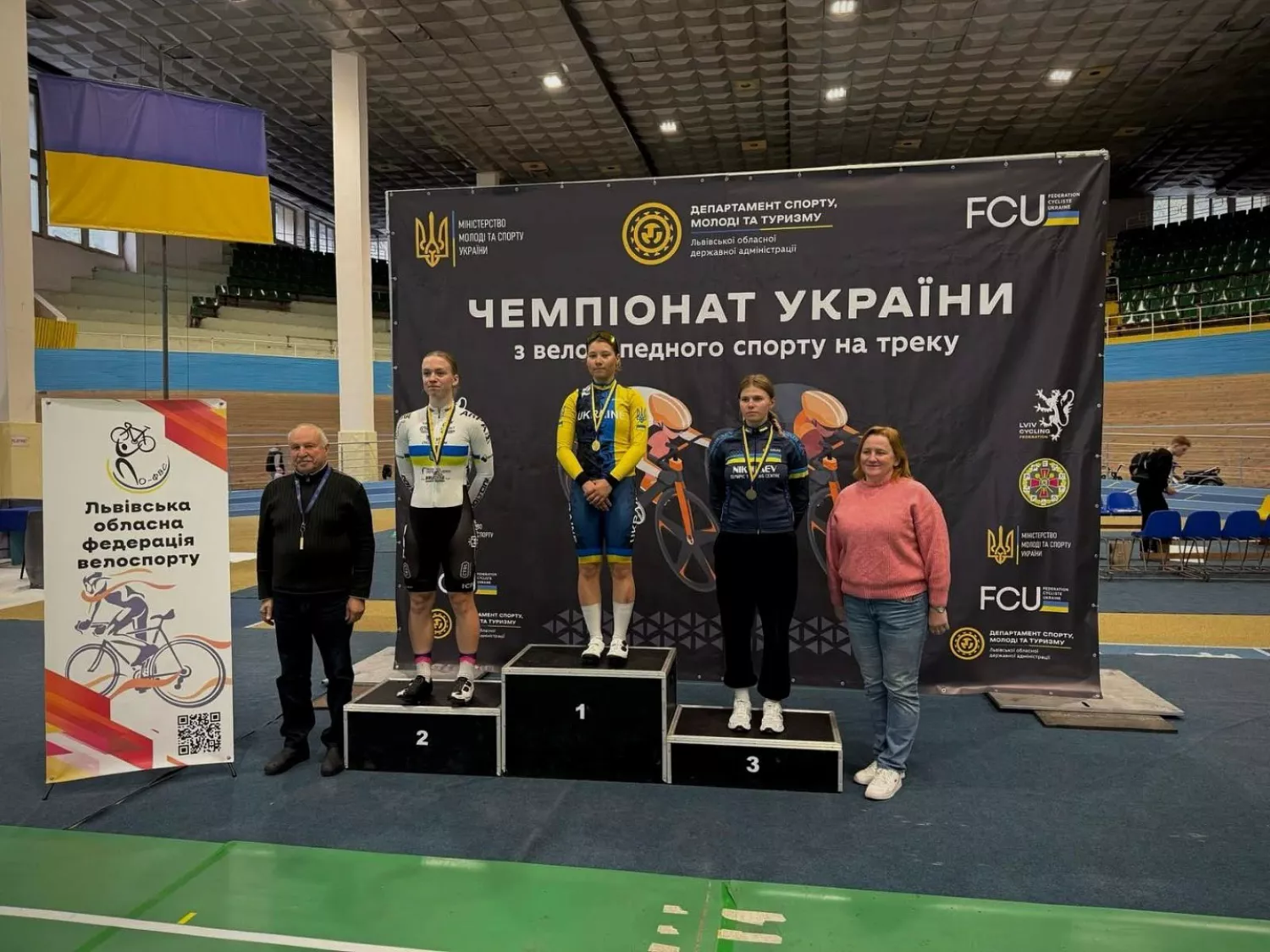 Миколаївські велоспортсмени на чемпіонаті України. Фото: Миколаївська міська рада