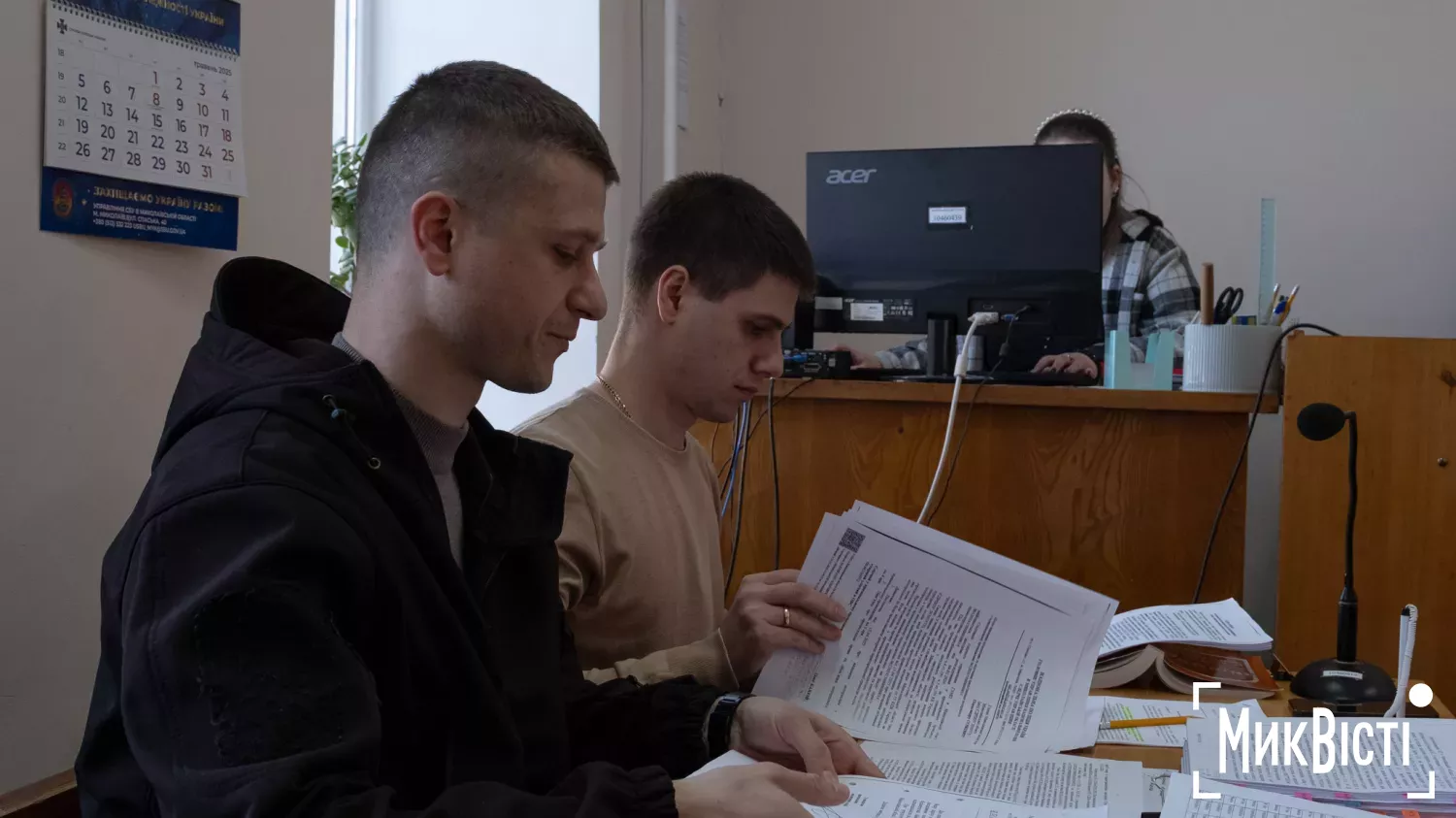 Сторона обвинувачення слідчий та прокурор Володимир Кузнецов. Фото: «МикВісті»