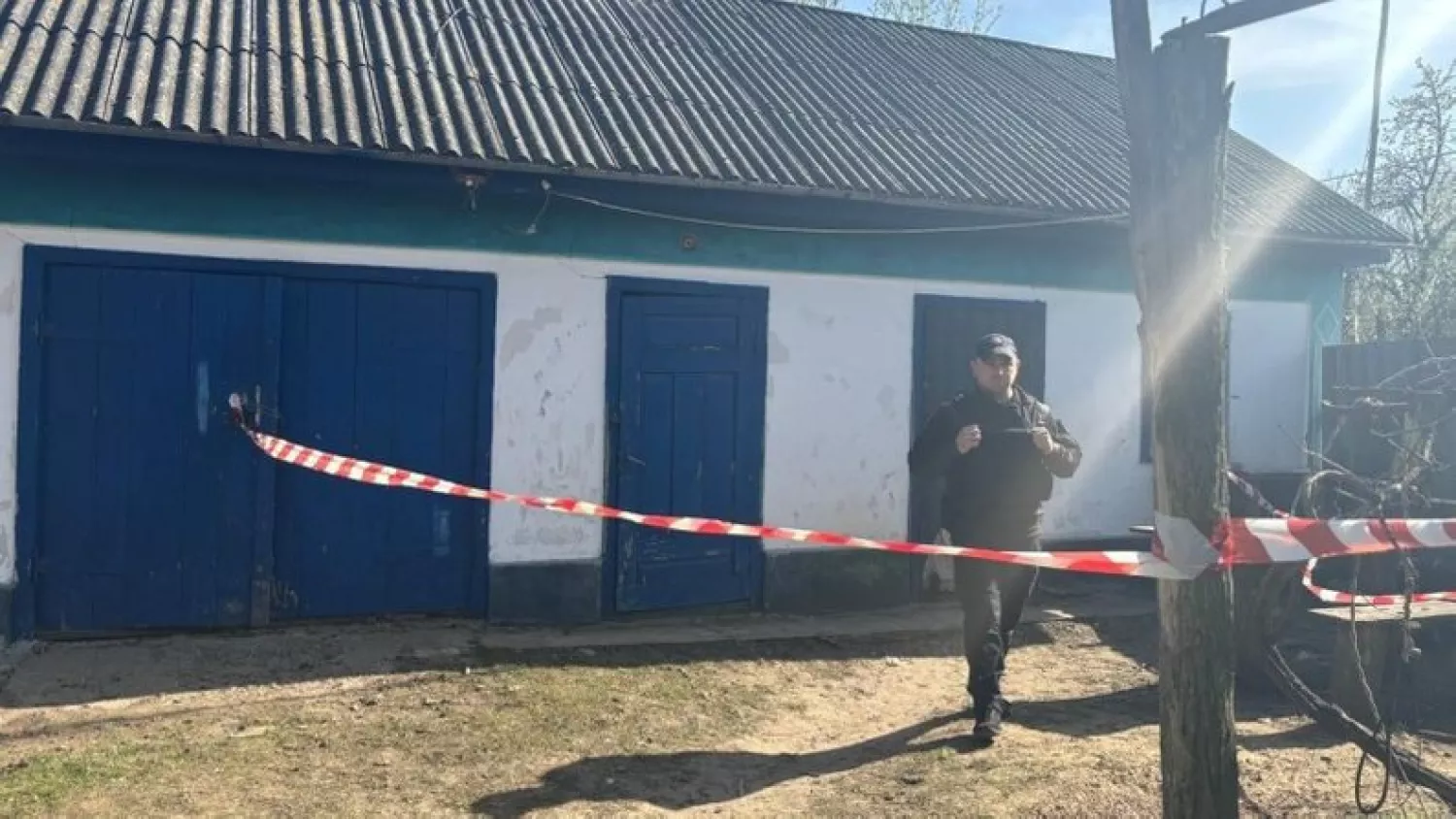 На Одещині через вибух невідомого пристрою загинув чоловік. Фото: Нацполіція